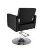 SUPER SALON Fotel fryzjerski PREMIUM R czarny